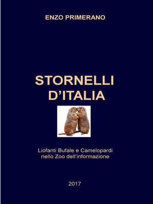cover image of STORNELLI  D'ITALIA